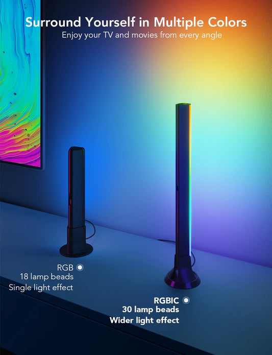 Govee RGBIC TV Light Bars for 55-75 inch TVs