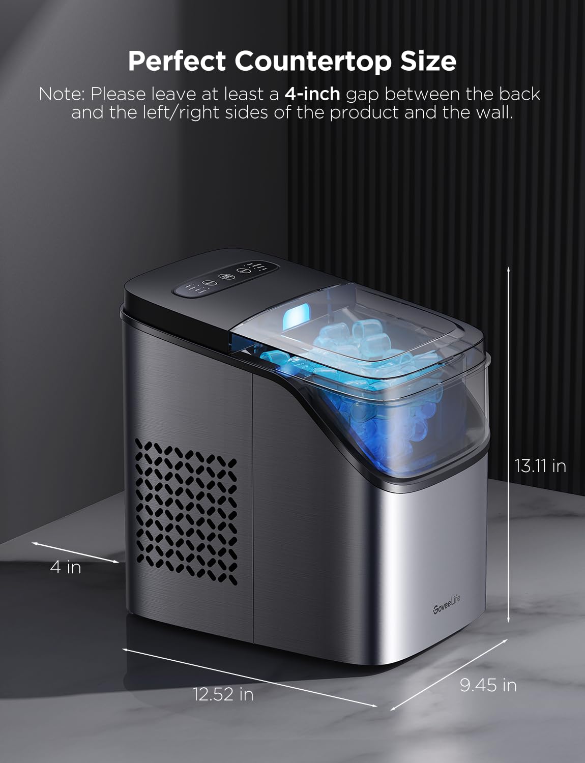 GoveeLife Smart Ice Maker Countertop