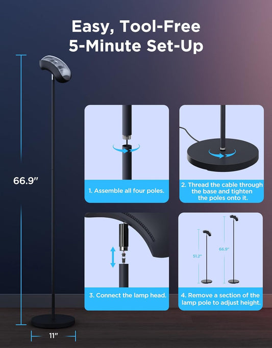 Govee Torchiere Floor Lamp