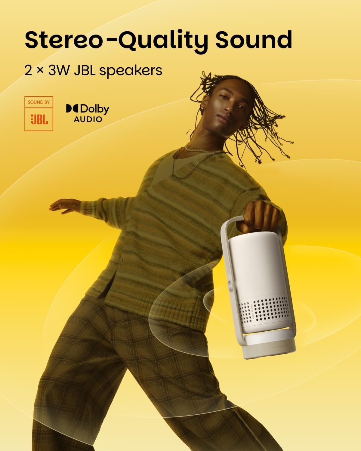 XGIMI Vibe One Battery Powered 1080P Smart Portable Projector
