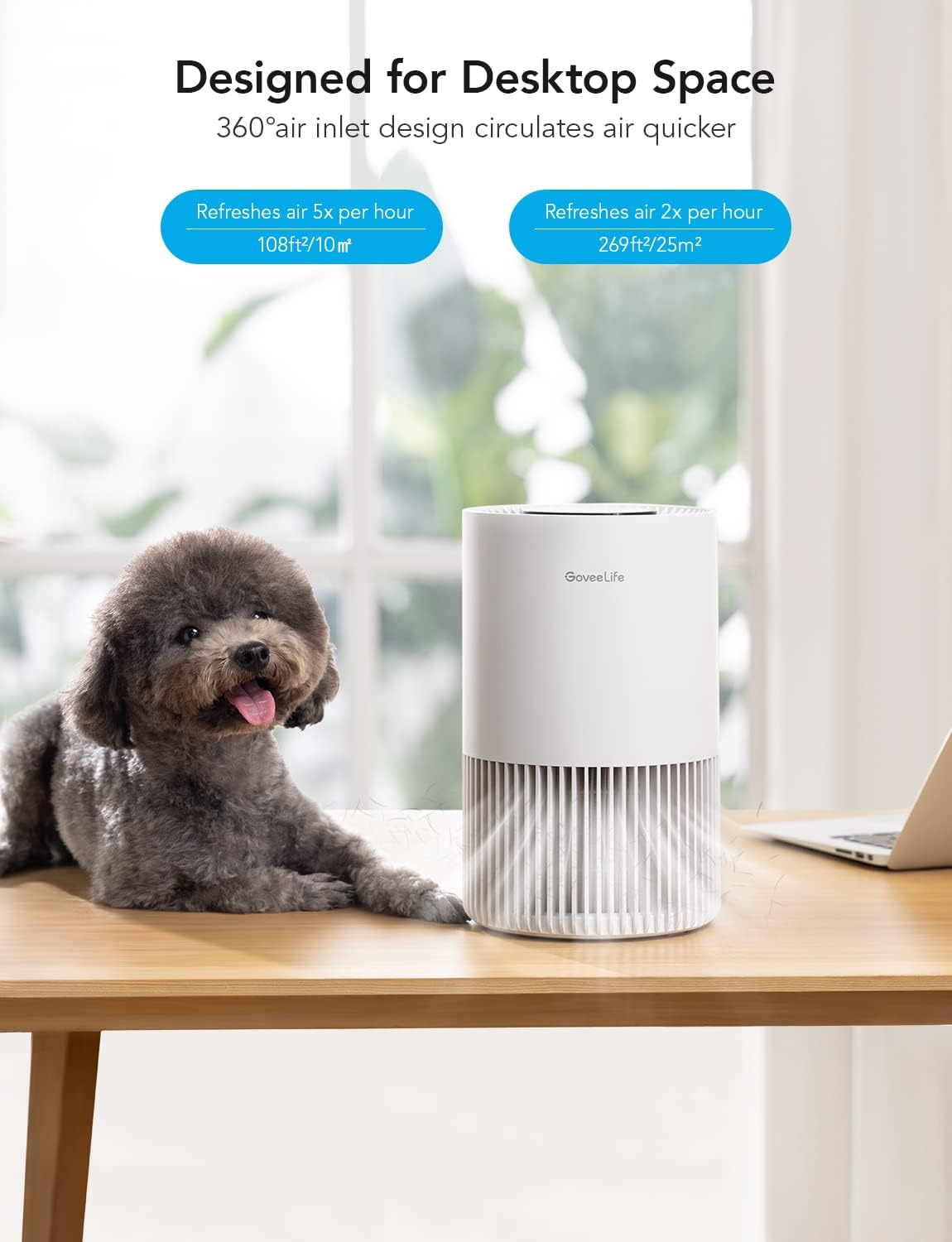 GoveeLife Smart Air Purifiers for Bedroom