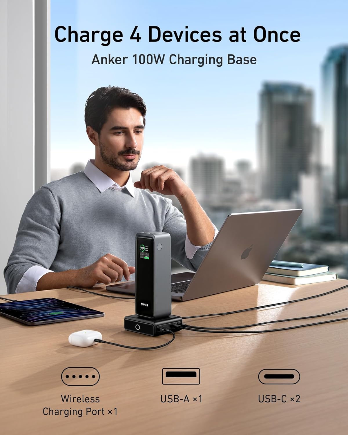 Anker Prime 27,650mAh Power Bank (250W)