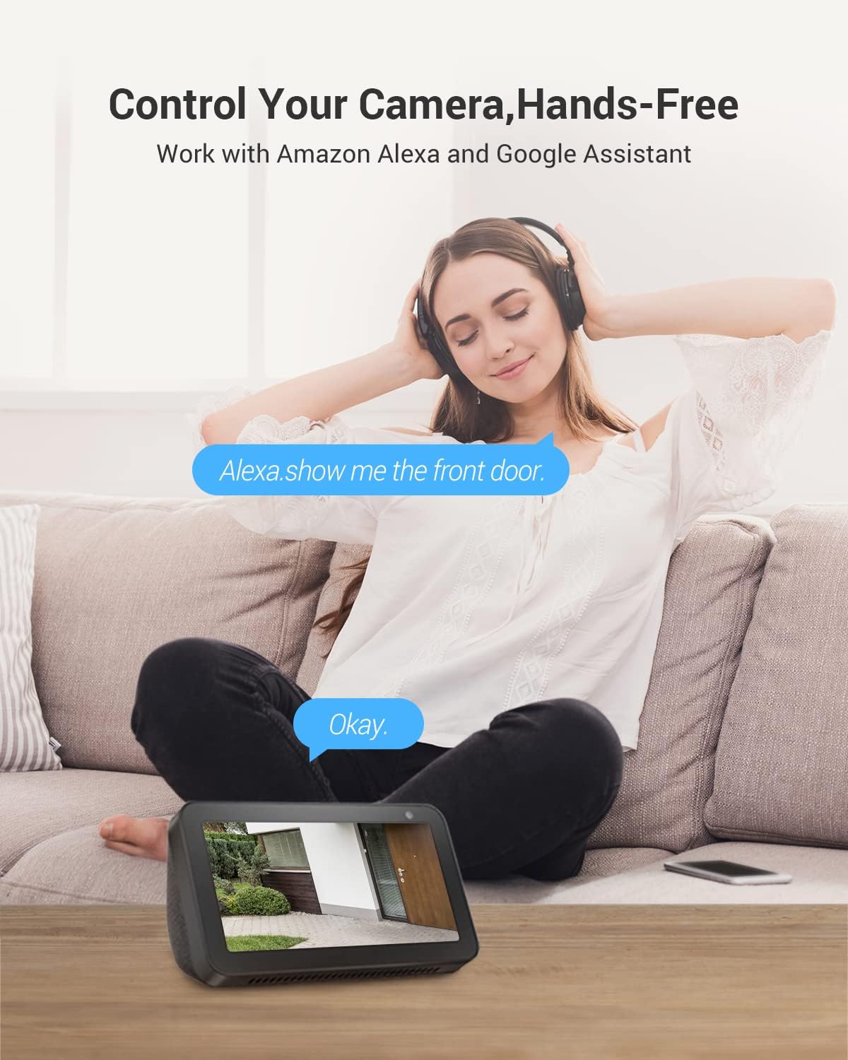 EZVIZ 360 Outdoor Auto-Zoom Tracking Security Camera