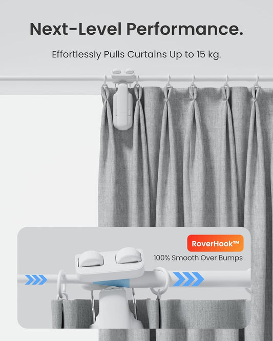SwitchBot 2025 Automatic Curtain Opener 3, 2 PACK
