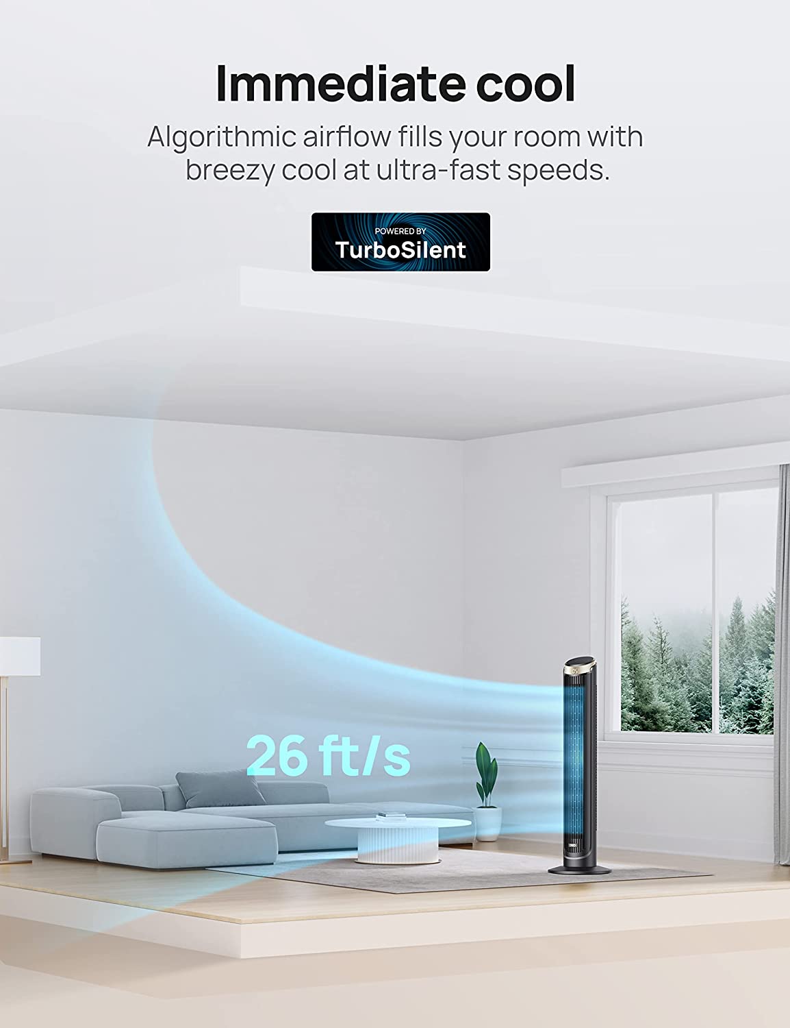 Dreo 40 WiFi Tower Fan
