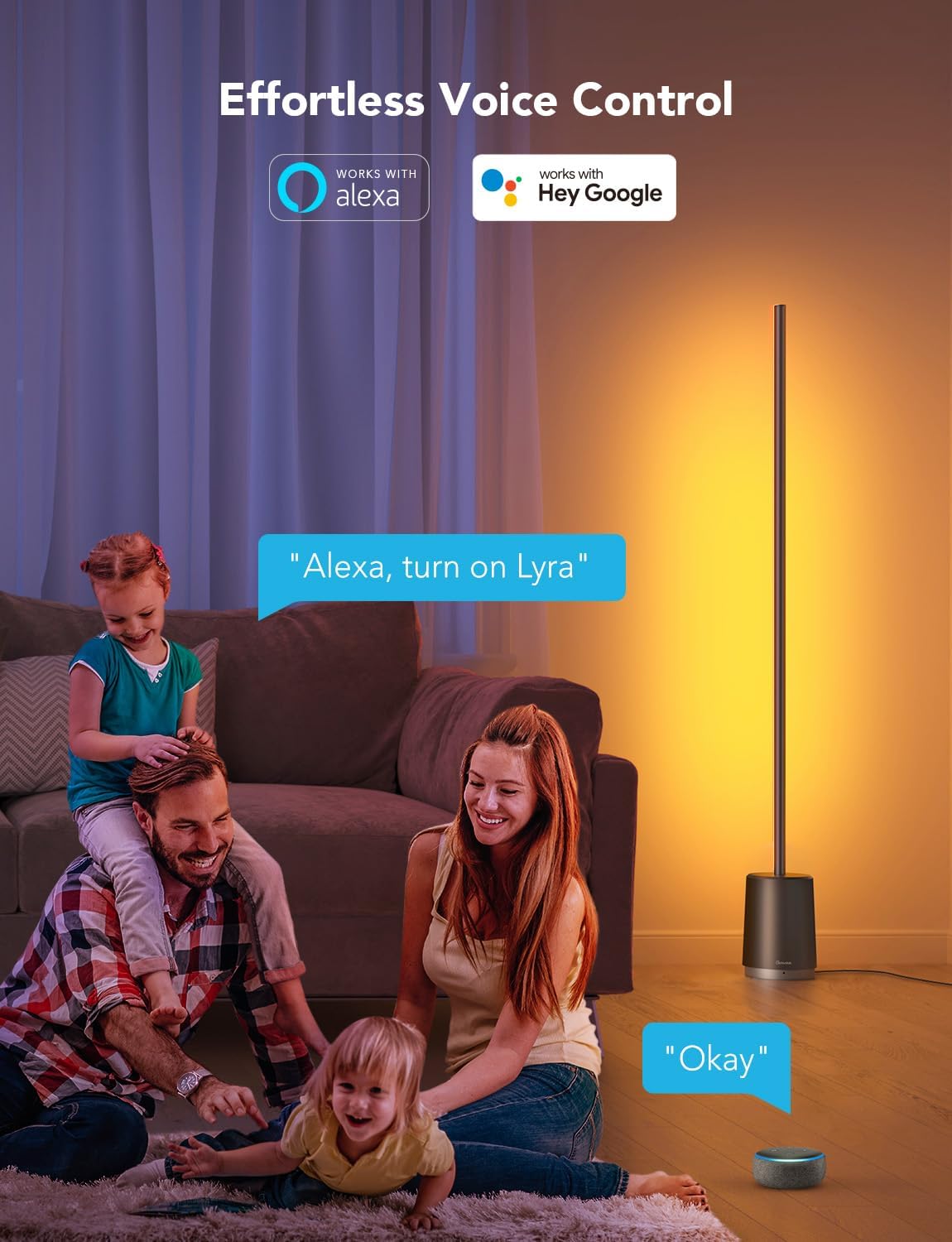 Govee RGBIC Christmas Floor Lamp