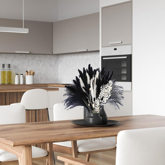 102PCS Black Pampas Grass