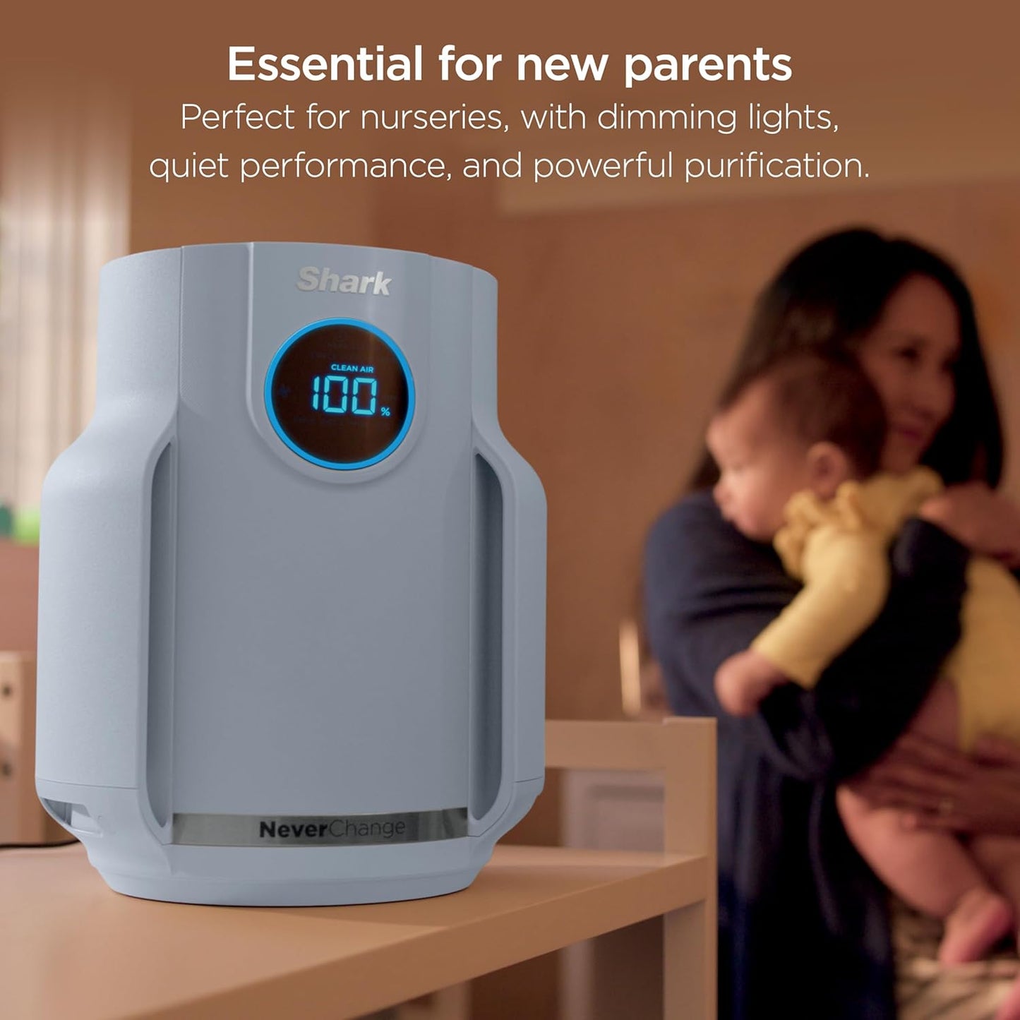 Shark Air Purifier for Home, NeverChange Compact Pro