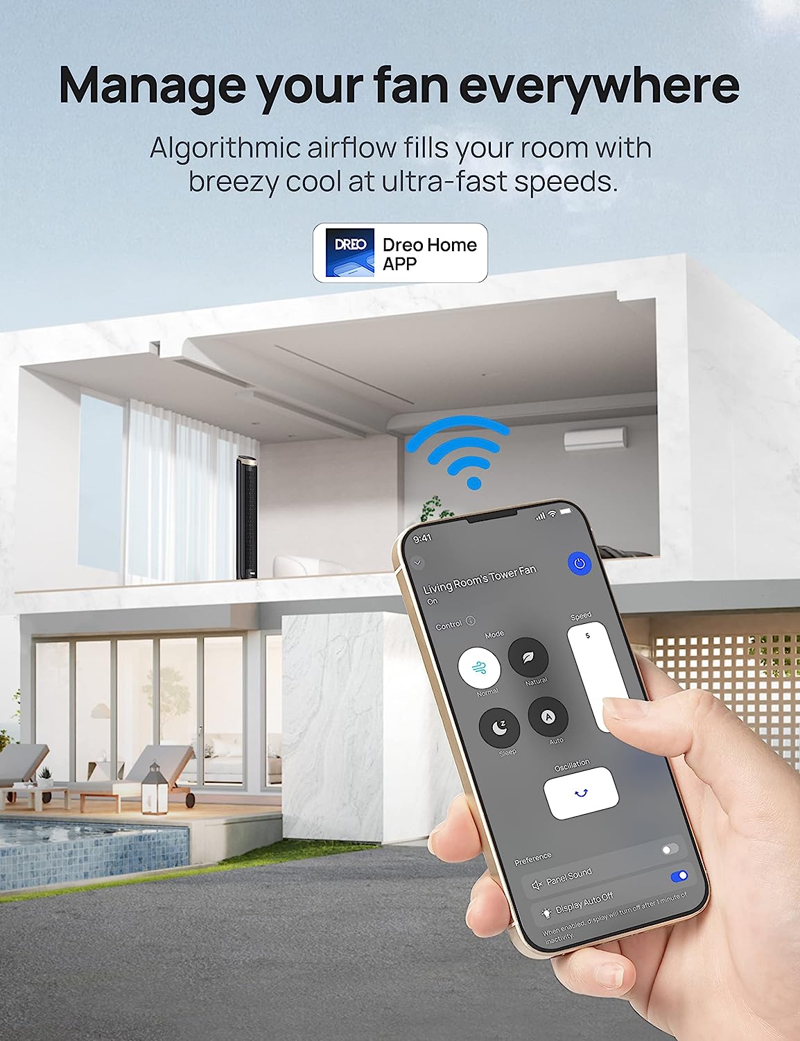 Dreo 40 WiFi Tower Fan