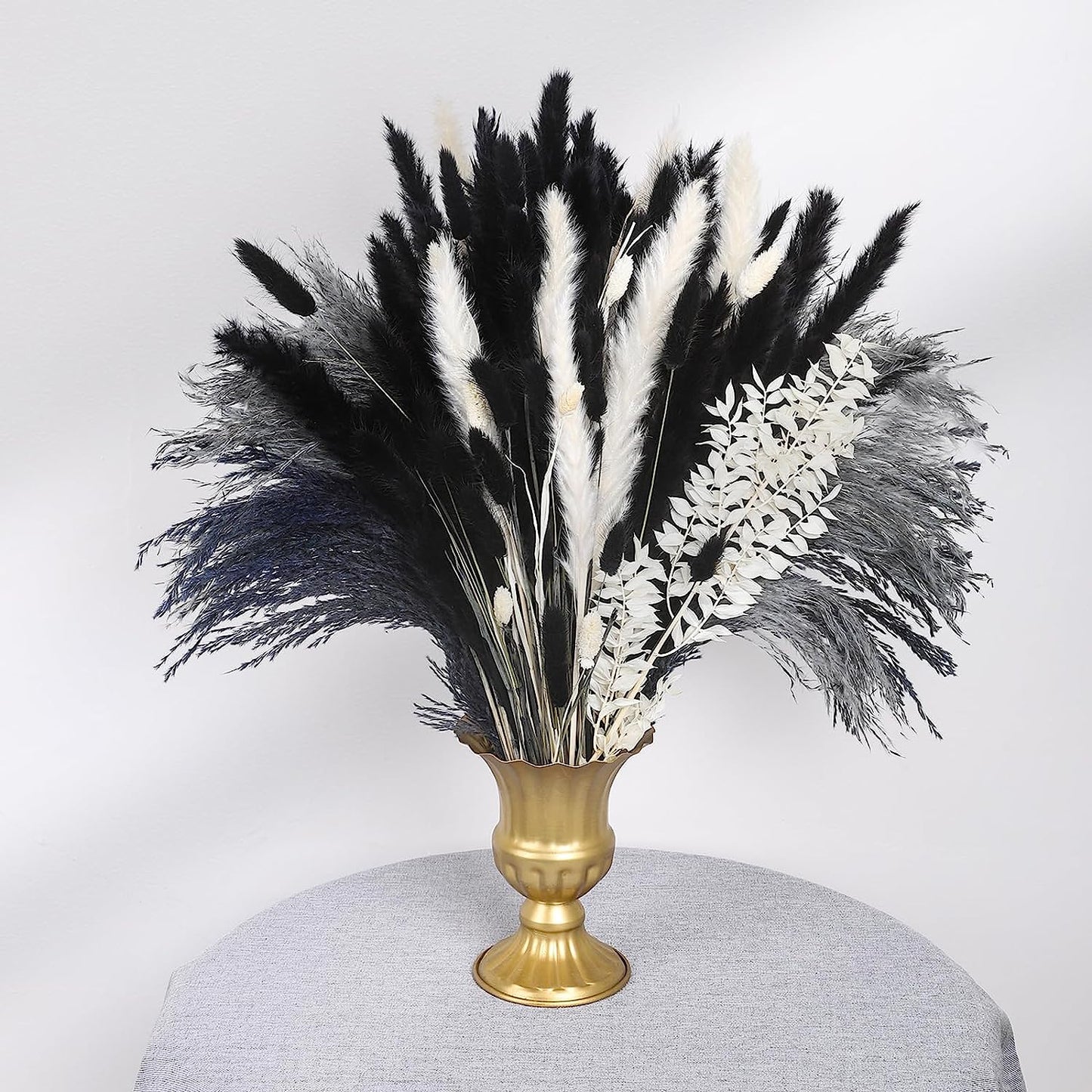 102PCS Black Pampas Grass