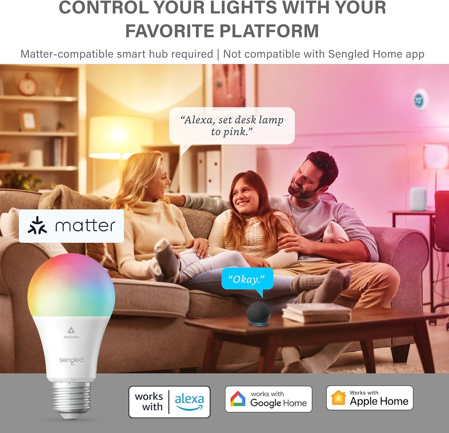 Sengled LED Smart Light Bulb (A19)
