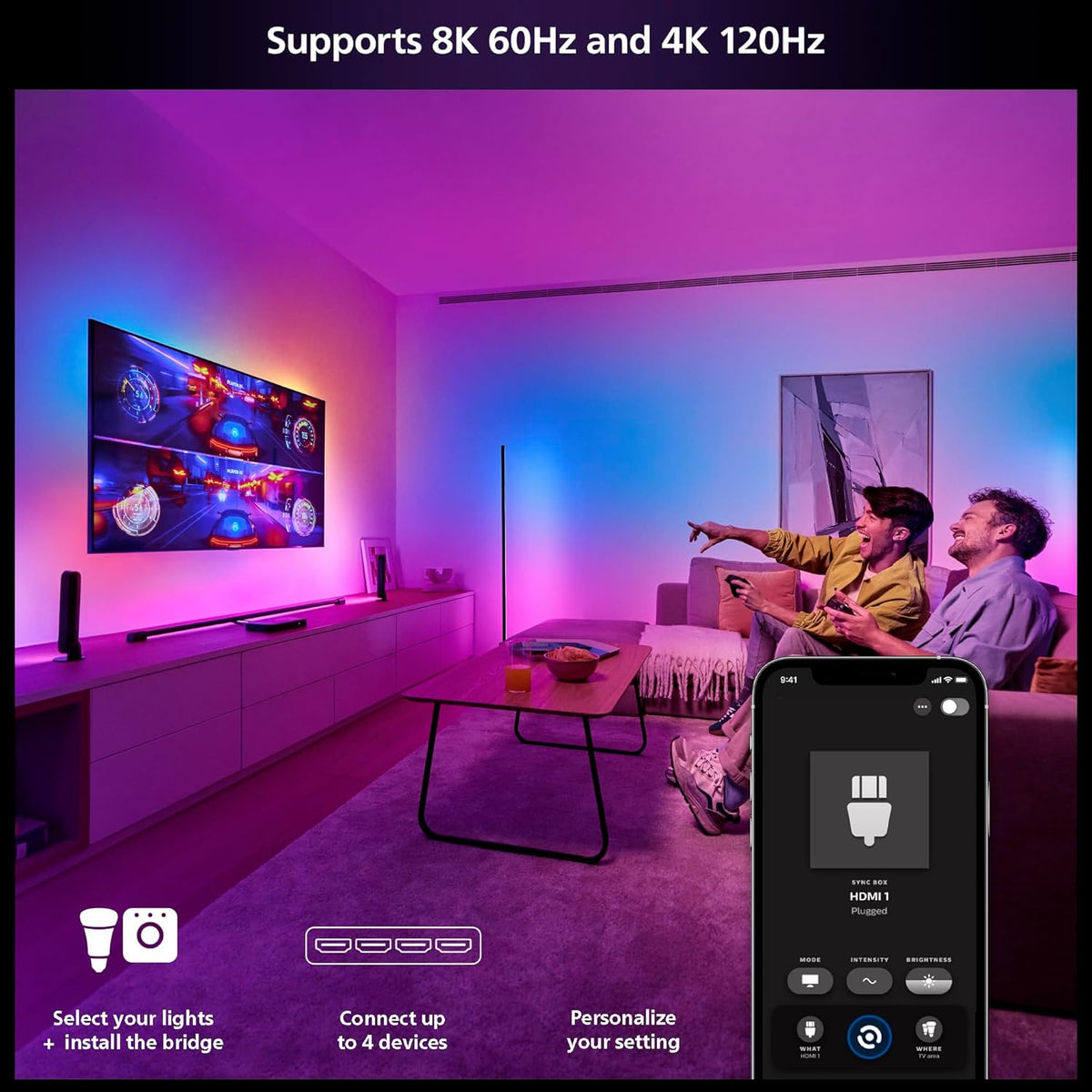 Philips Hue Play HDMI Sync Box 8K