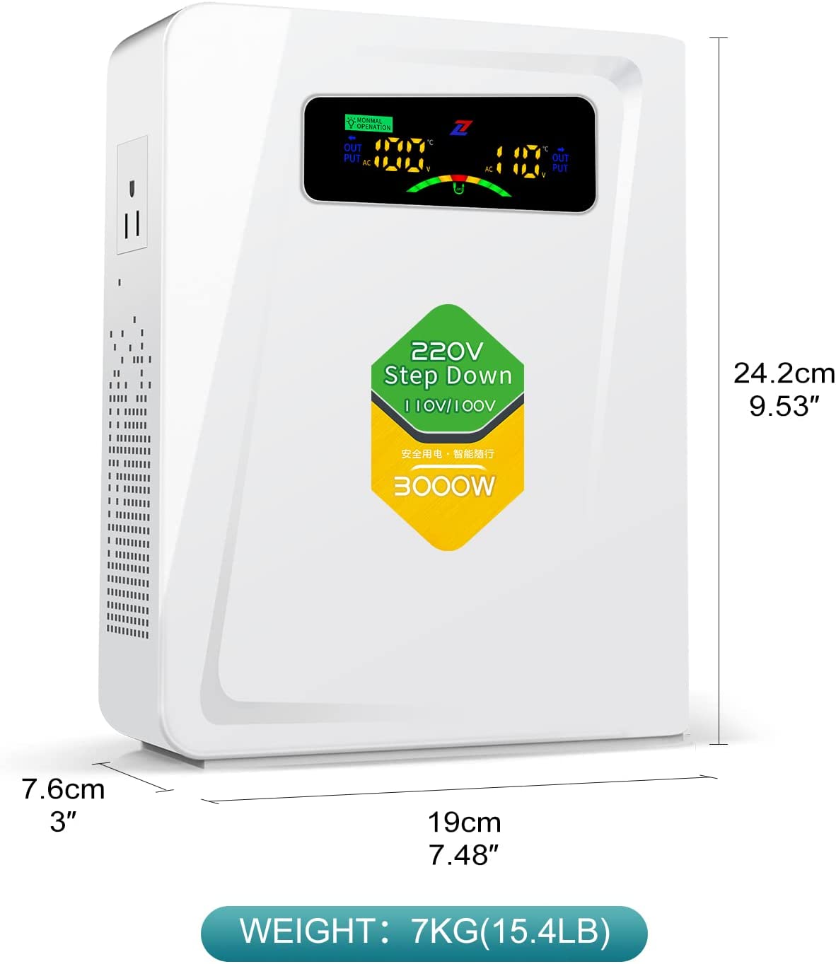 Power Converters 220v to 110v Step Down