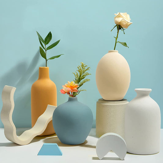 Small Vases for Dried