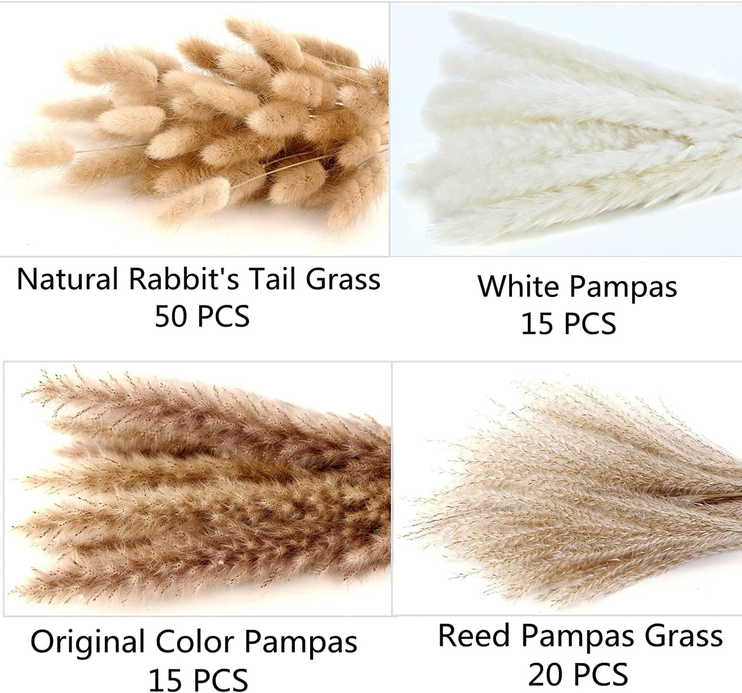 ANPROOR Dried Pampas Grass Decor