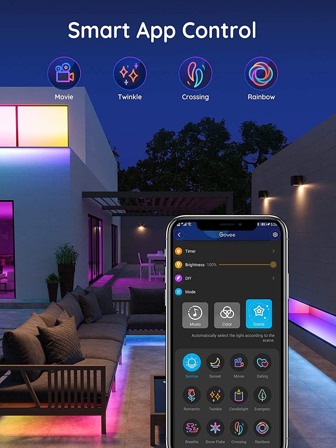 Govee Outdoor LED Strip Lights