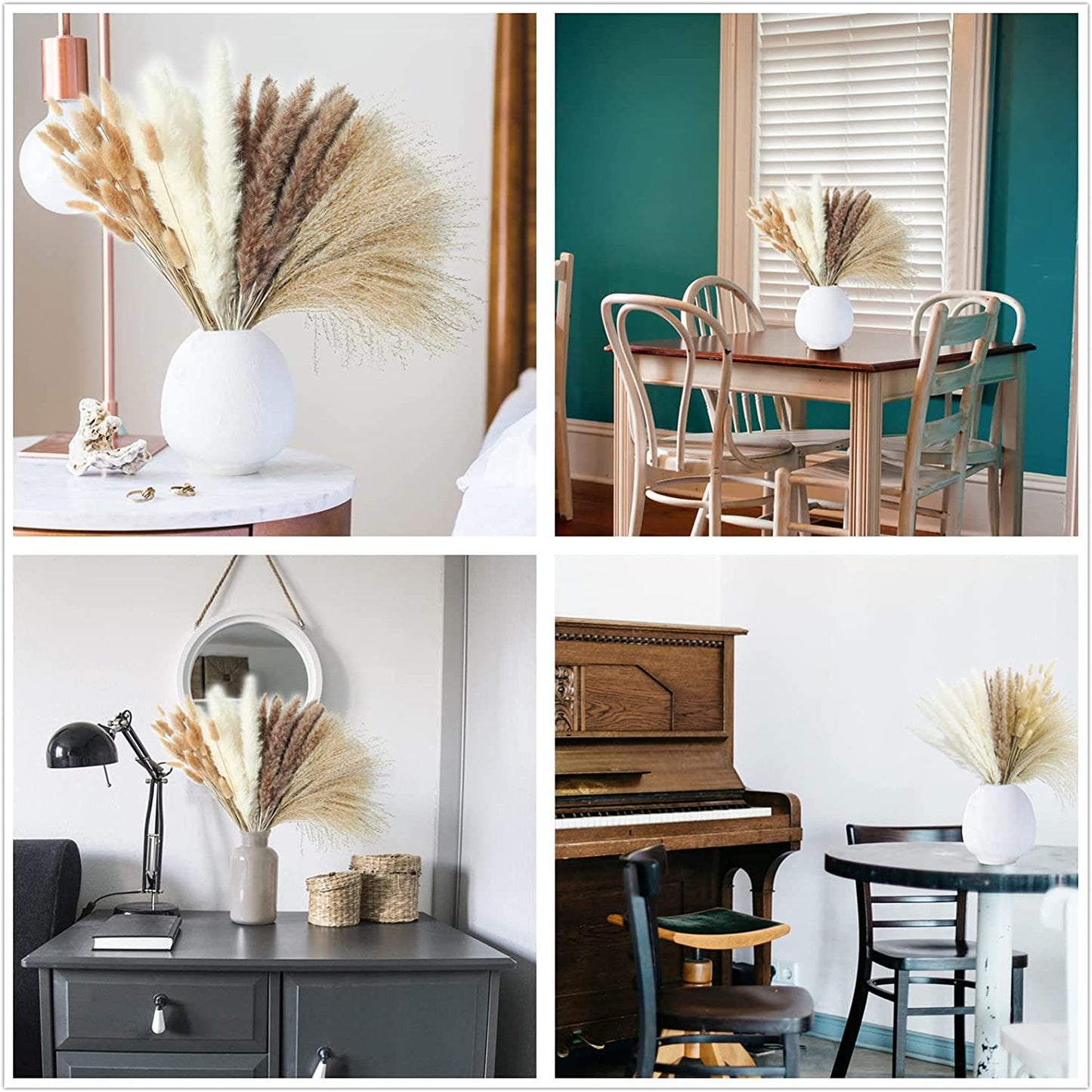 ANPROOR Dried Pampas Grass Decor