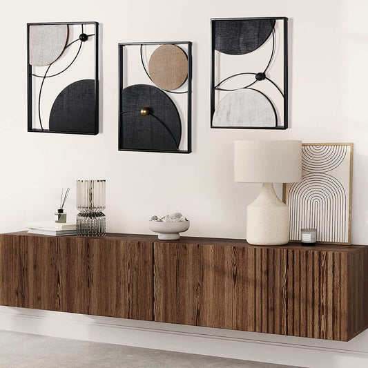 Oakrain 3 Packs Wall Decor