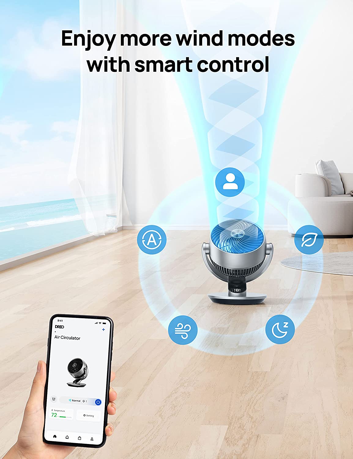 Dreo Smart Fan for Bedroom
