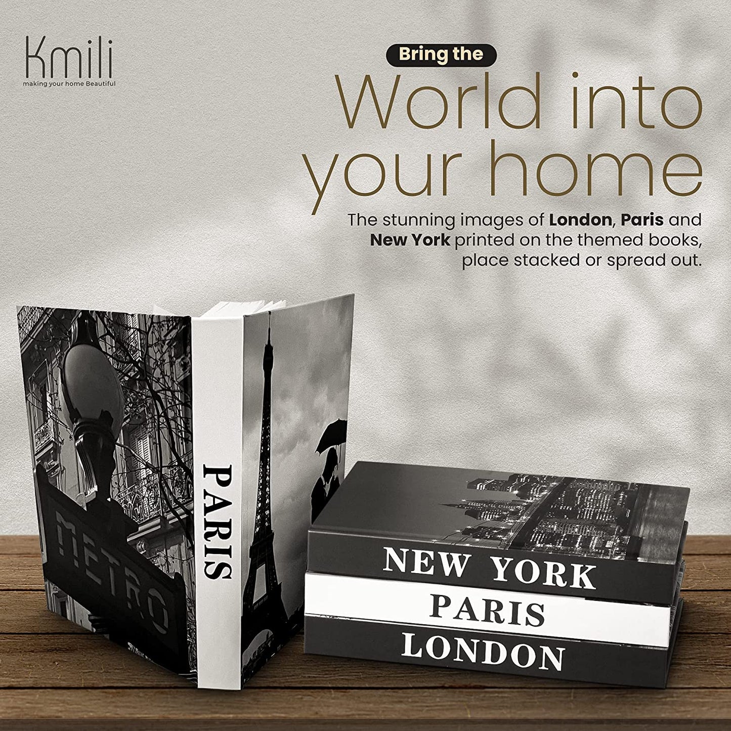 3 Decorative Books for Home Decor
