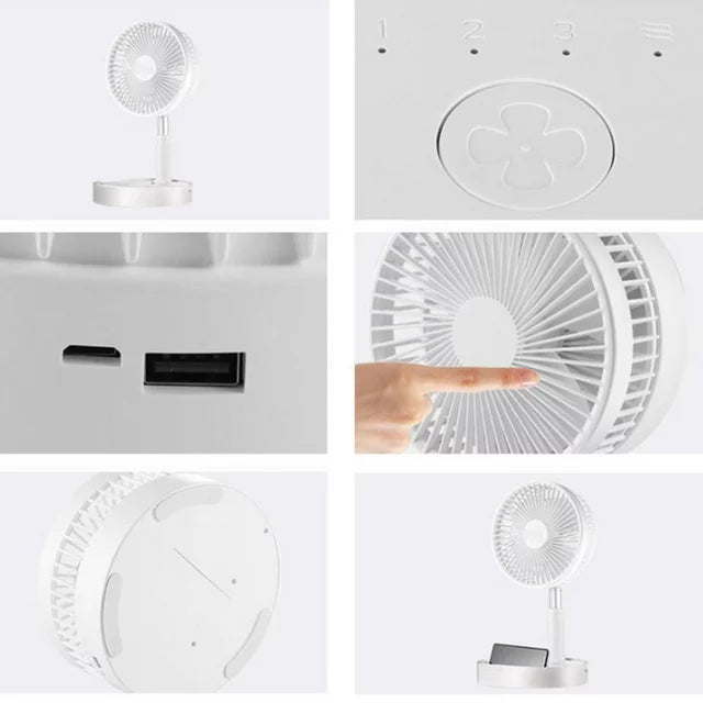 Jahy2Tech 2 in 1 Cordless Stand Fan