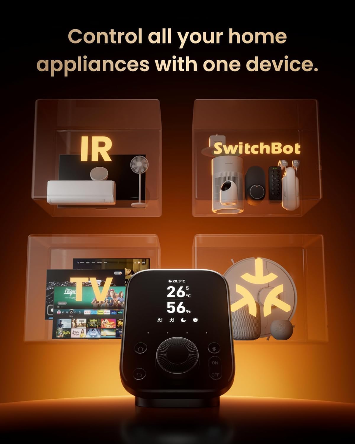 SwitchBot Universal Remote Control with Hub 3