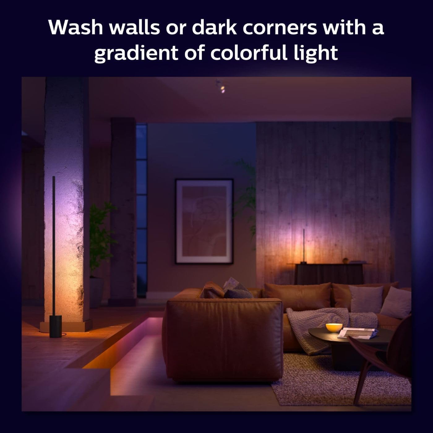 Philips Hue Signe Smart Color Changing Floor Lamp