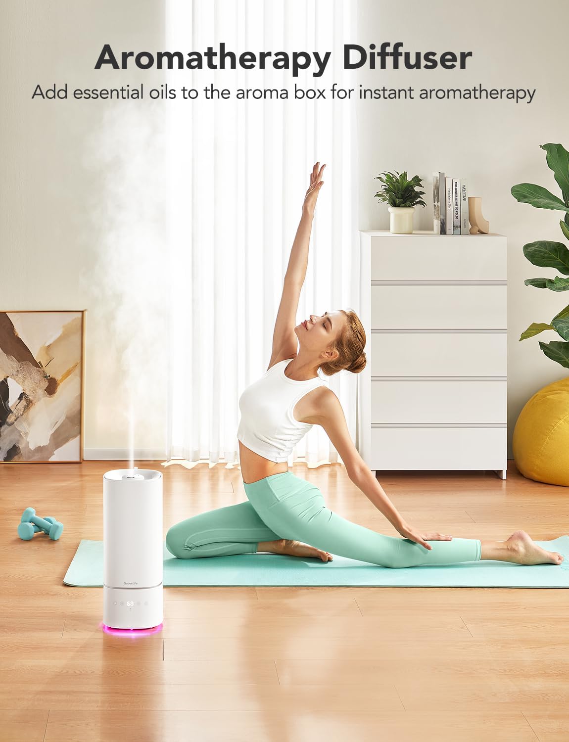 GoveeLife Humidifiers for Bedroom 6L
