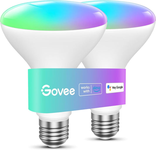 Govee Smart Light Bulbs, 1200 Lumens Dimmable