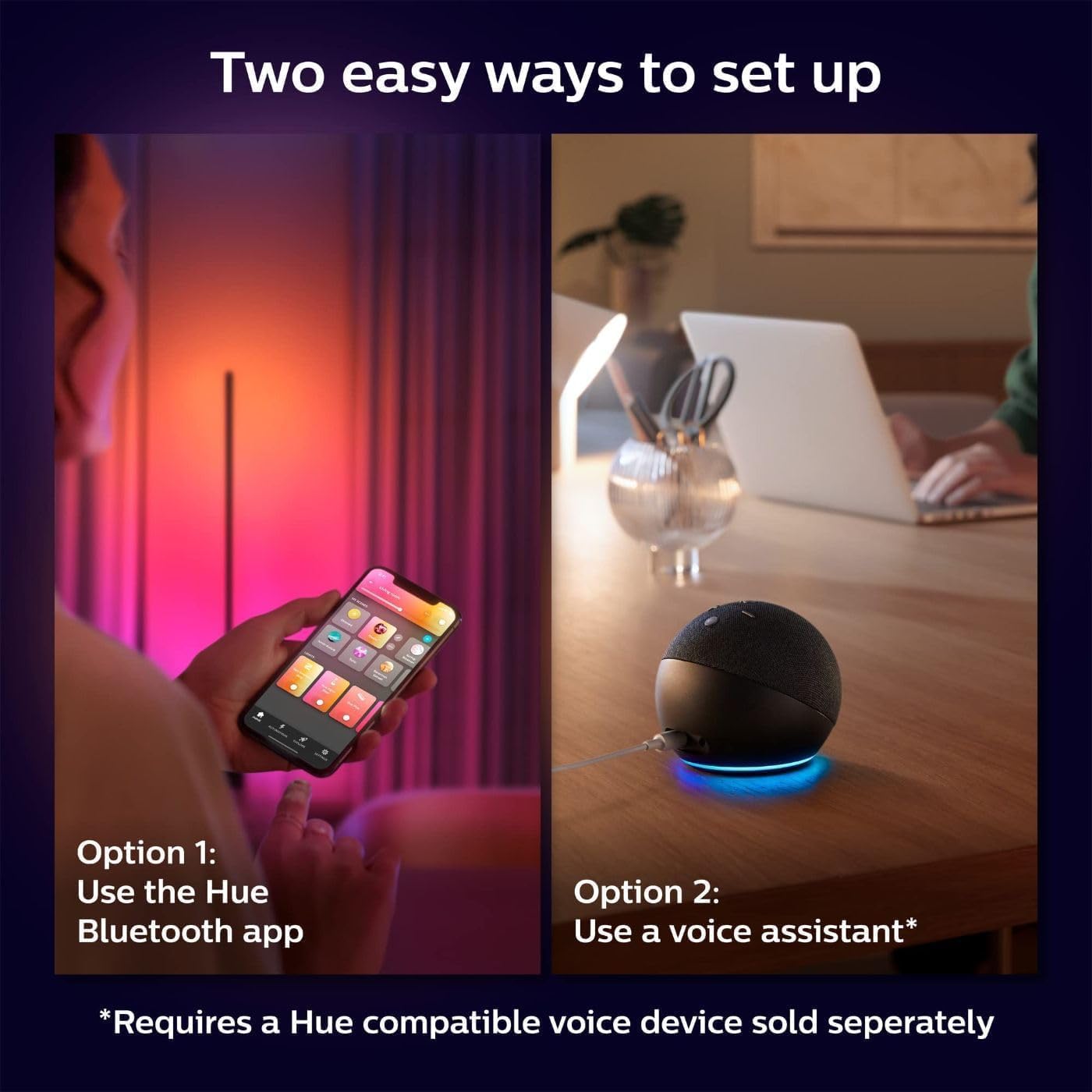 Philips Hue Signe Smart Color Changing Floor Lamp