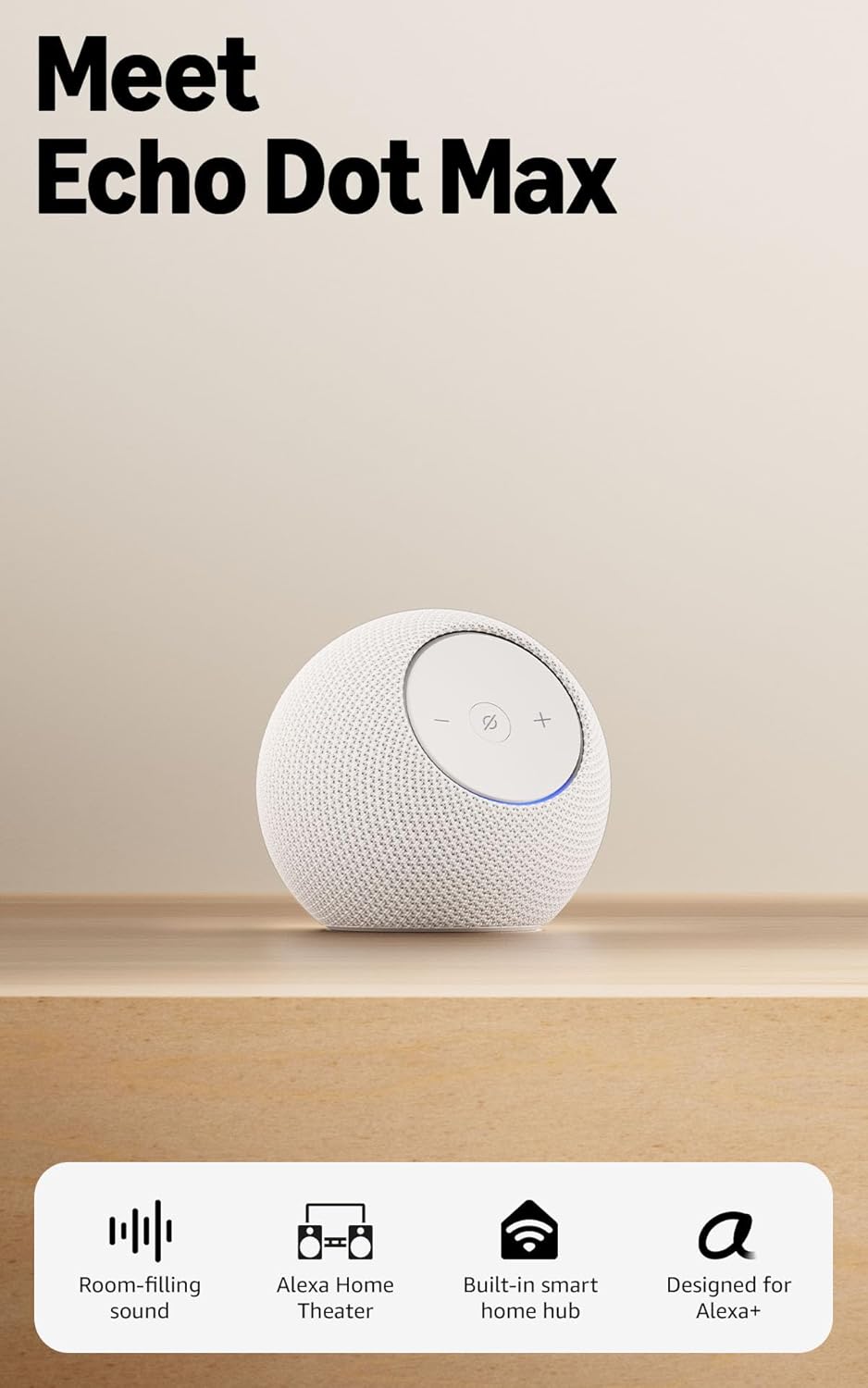 Amazon Echo Dot Max (newest model),