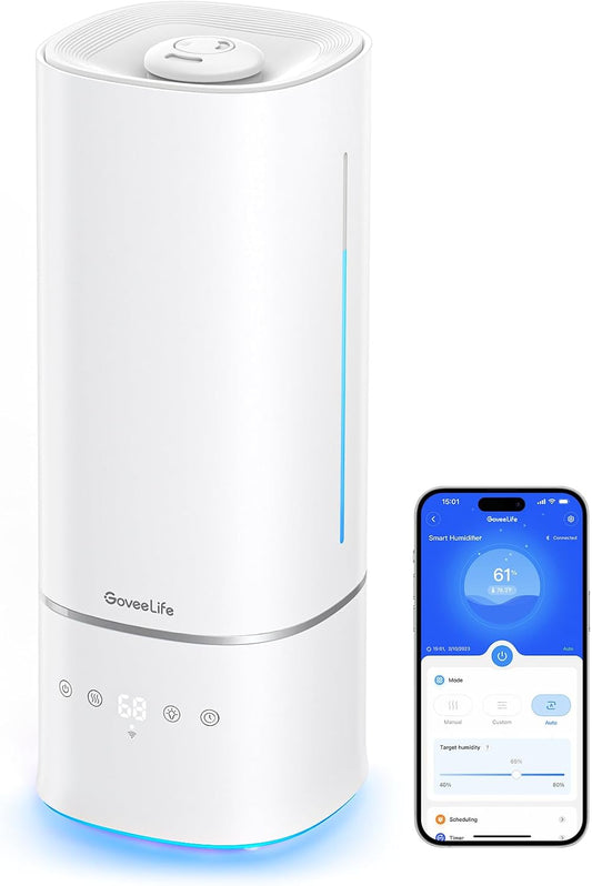 GoveeLife Humidifiers for Bedroom 6L