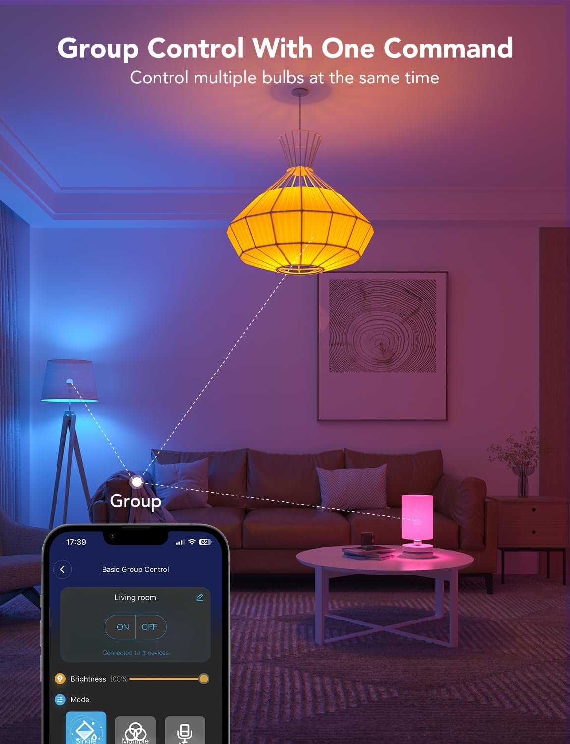 Govee Smart Light Bulbs,