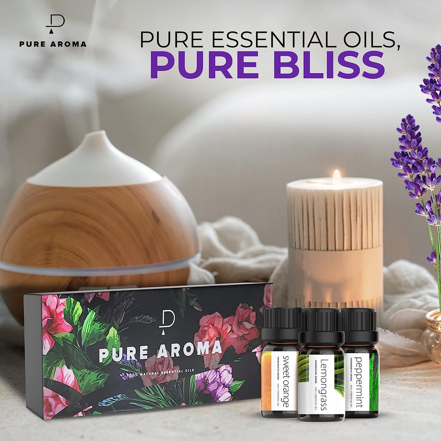 AROMA 100% Pure Oils kit