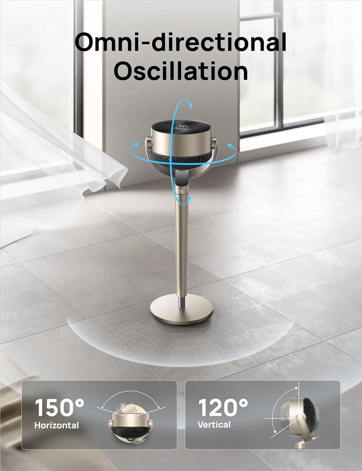 Dreo Pedestal Fans with Smart Control