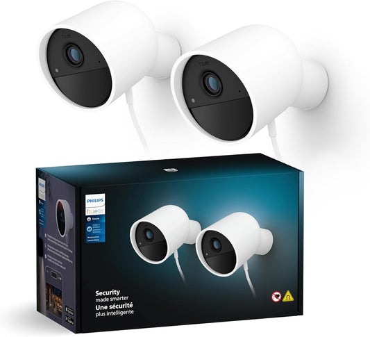 Philips Hue Secure Wired Camera-2 Pack