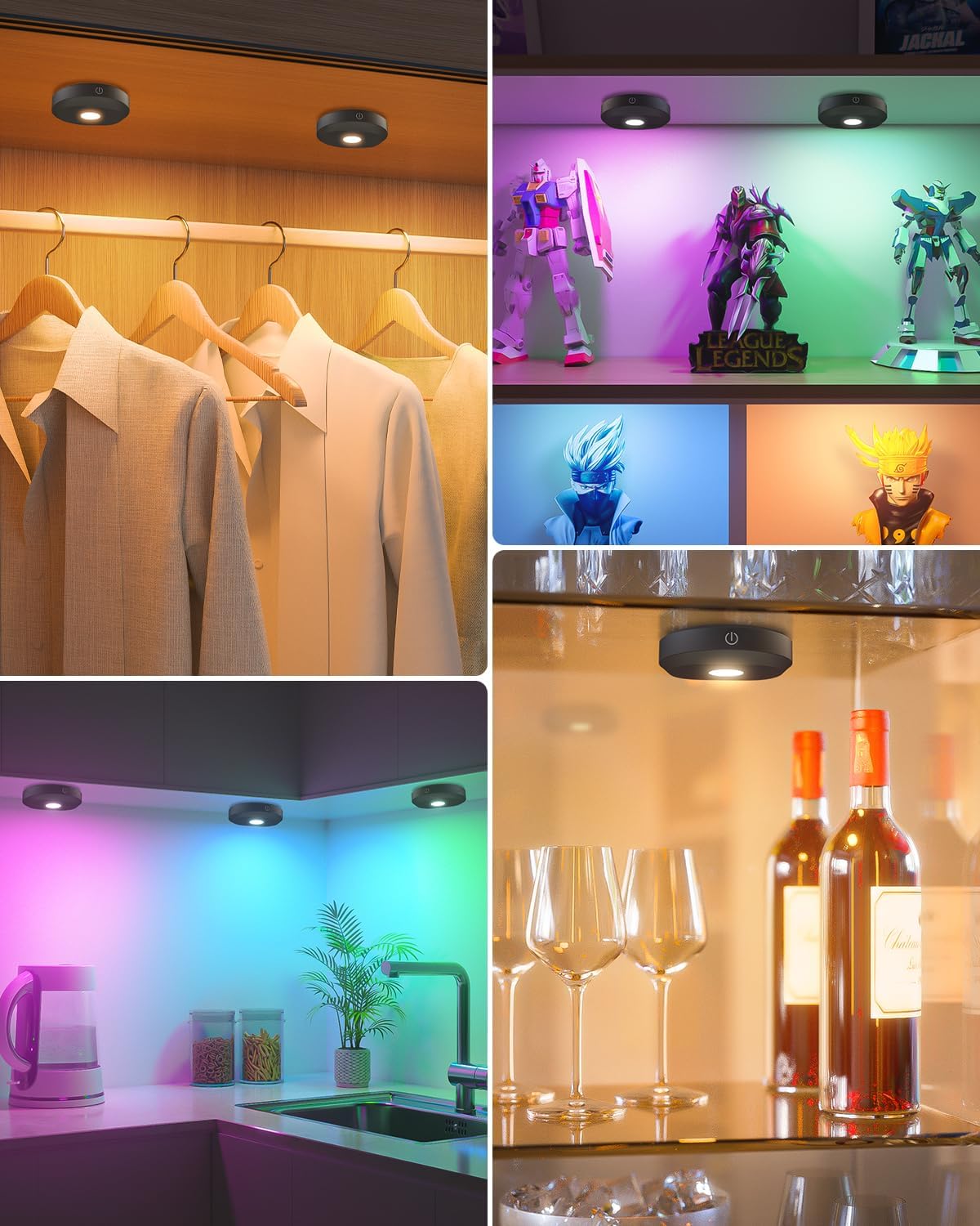 WILLED Under Cabinet Lighting Wireless
