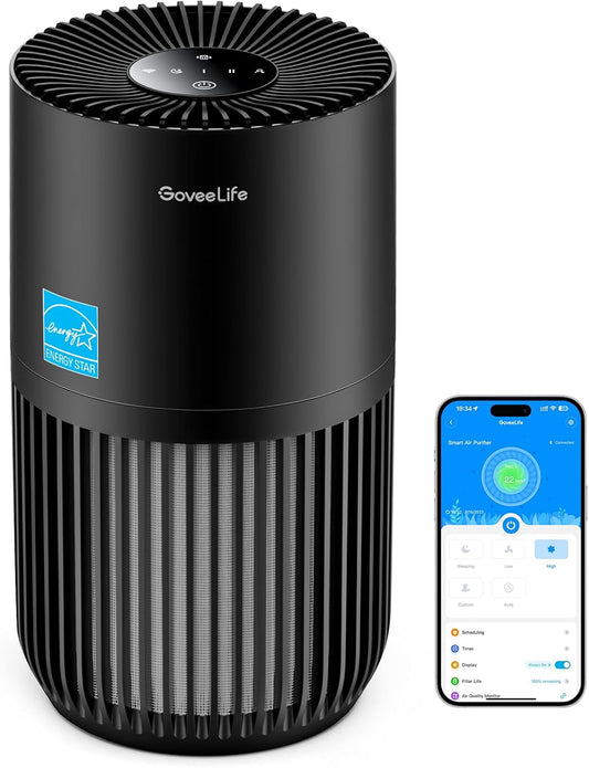 GoveeLife Mini Air Purifier for Bedroom