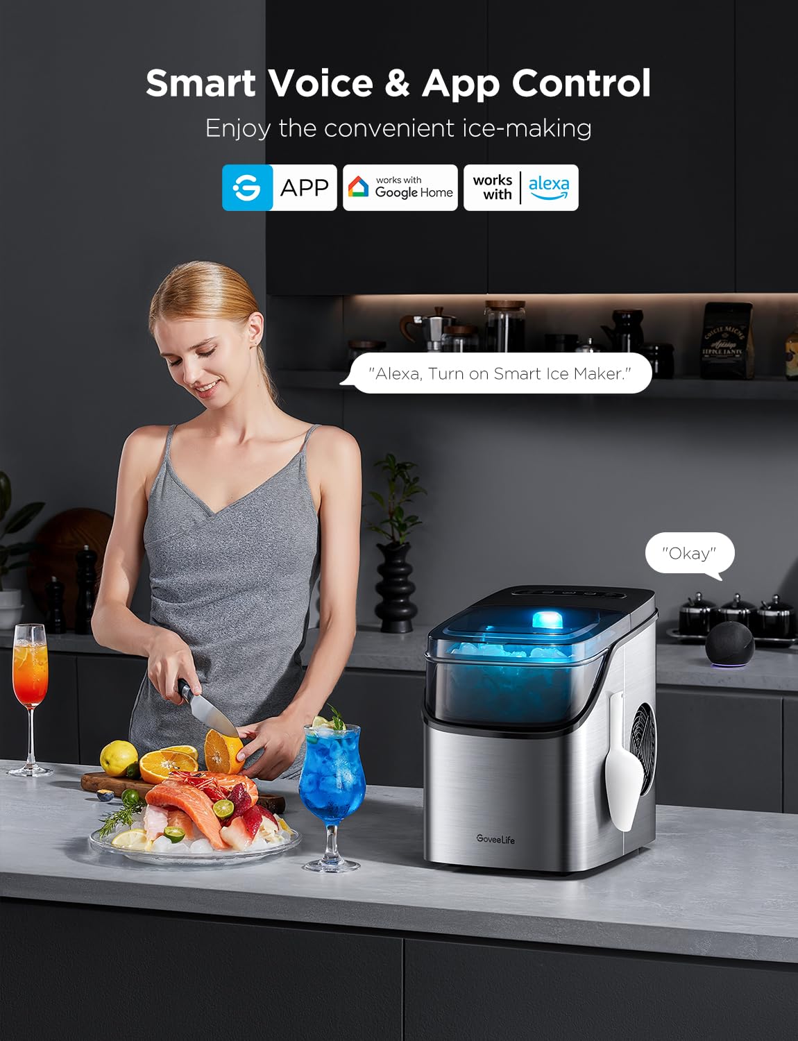 GoveeLife Smart Ice Maker Countertop