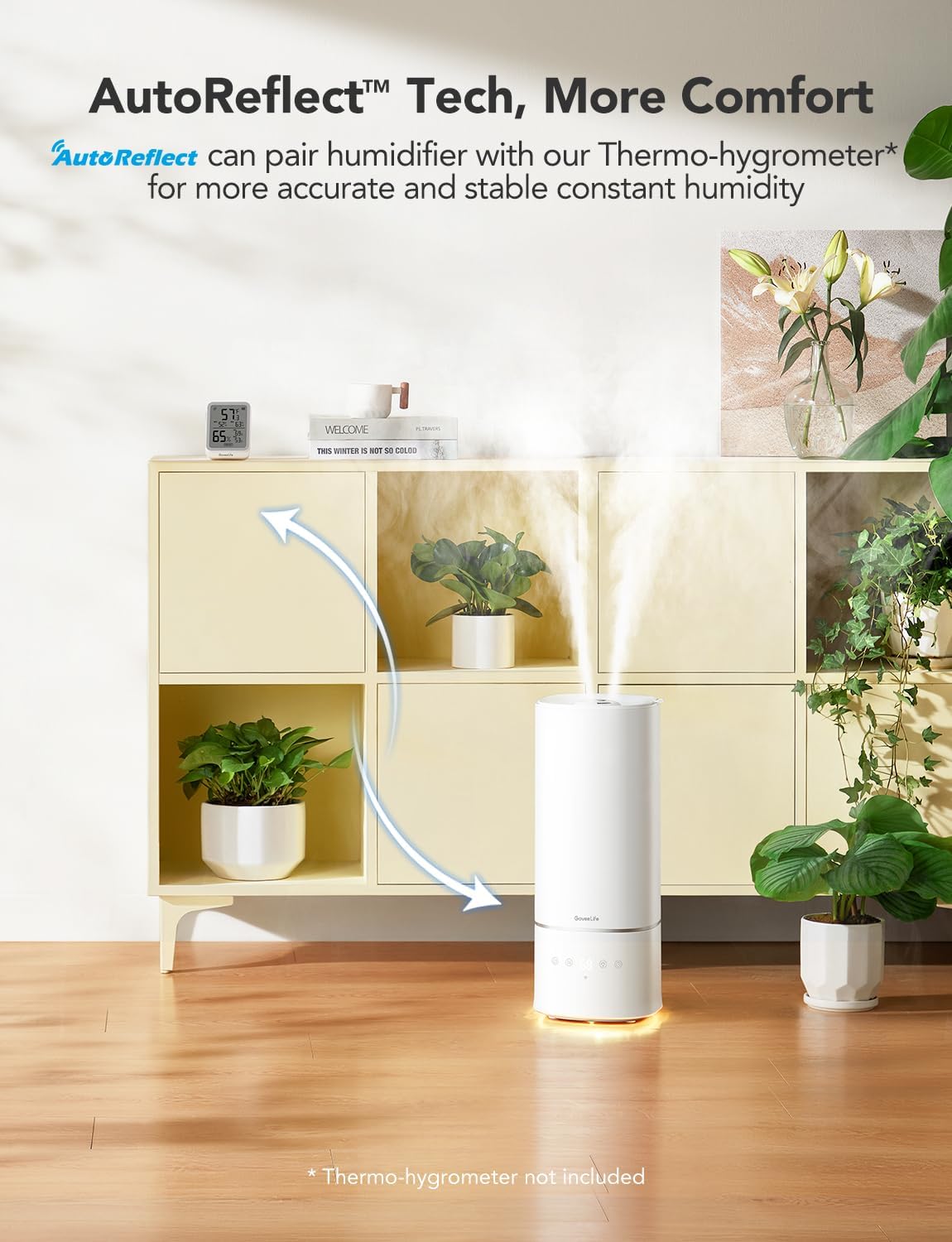 GoveeLife Humidifiers for Bedroom 6L