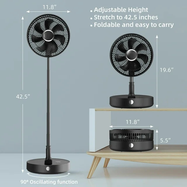 Comfier 12” Foldable Household Fan