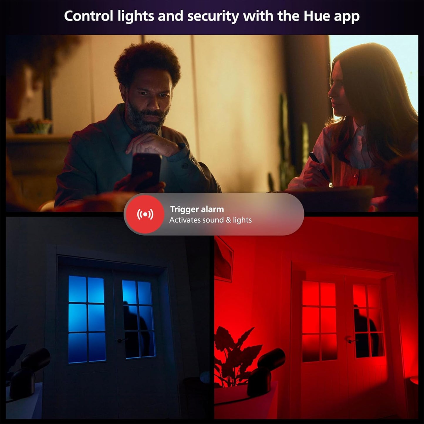 Philips Hue Secure Wired Camera-2 Pack