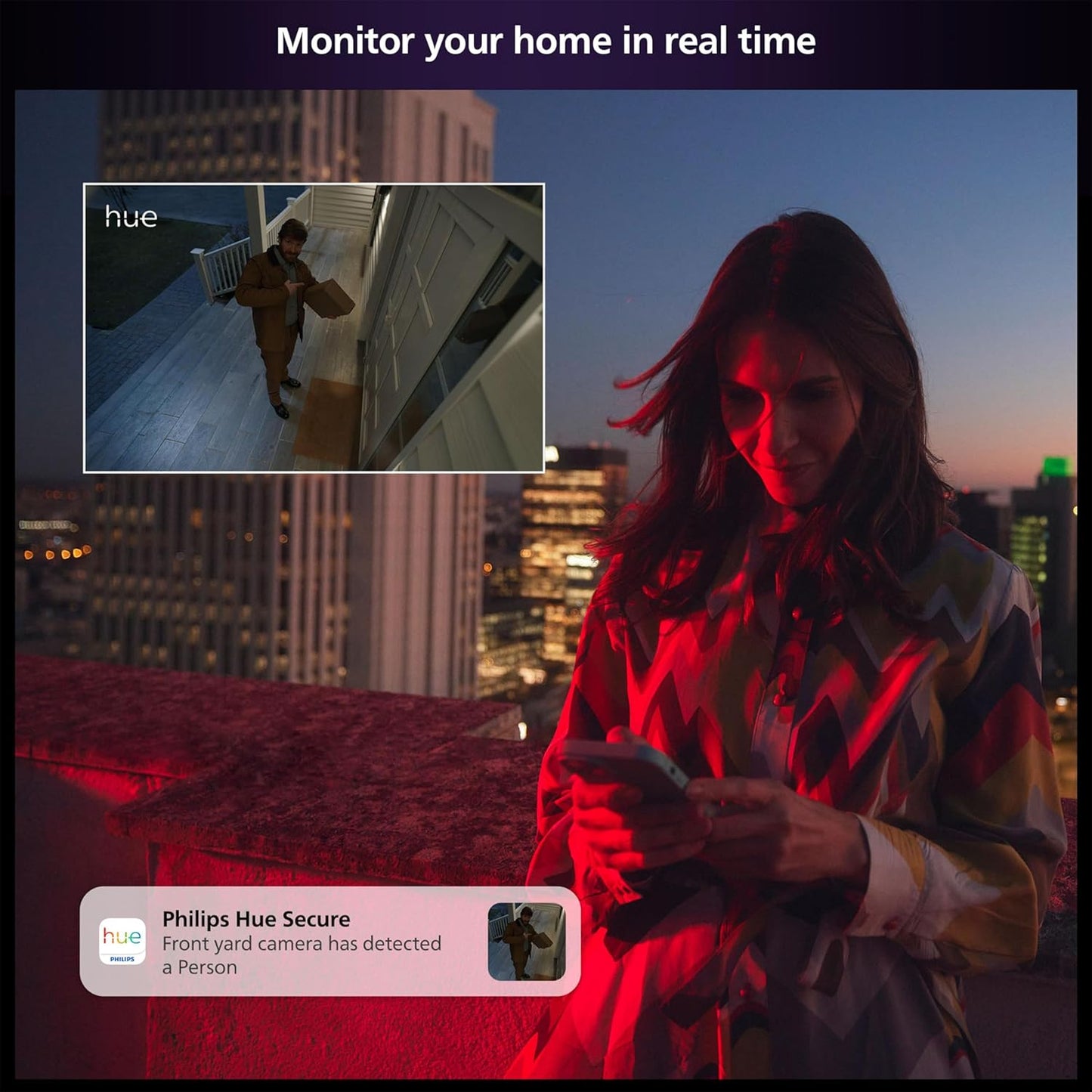 Philips Hue Secure Wired Camera-2 Pack