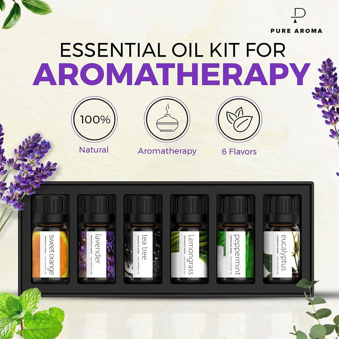 AROMA 100% Pure Oils kit