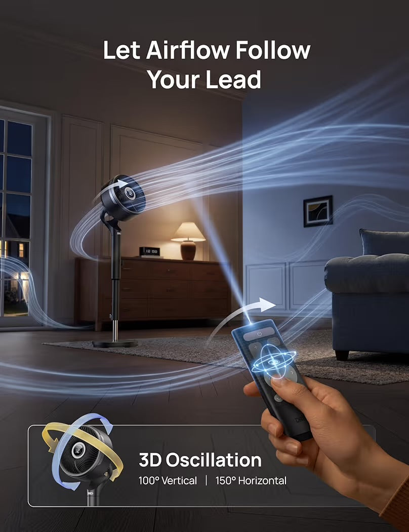 DREO Smart Fan for Bedroom