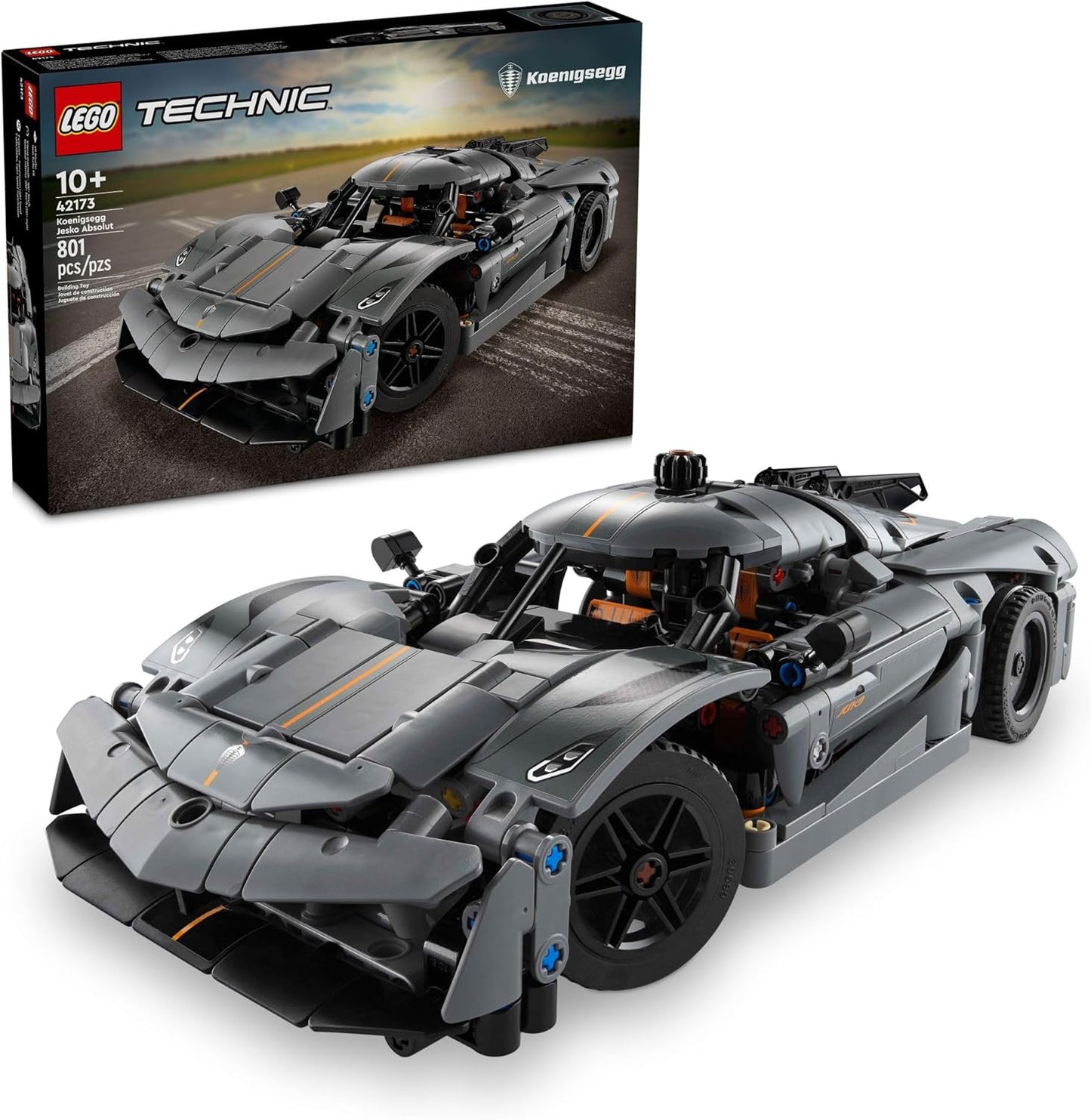 LEGO Technic Koenigsegg Jesko Absolut Grey Hypercar