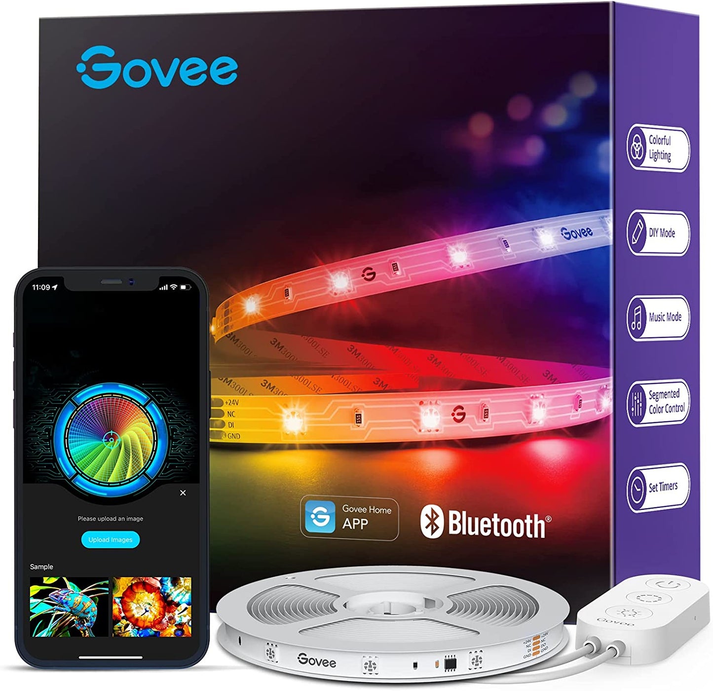 Govee RGBIC 16.4ft Smart LED Lights