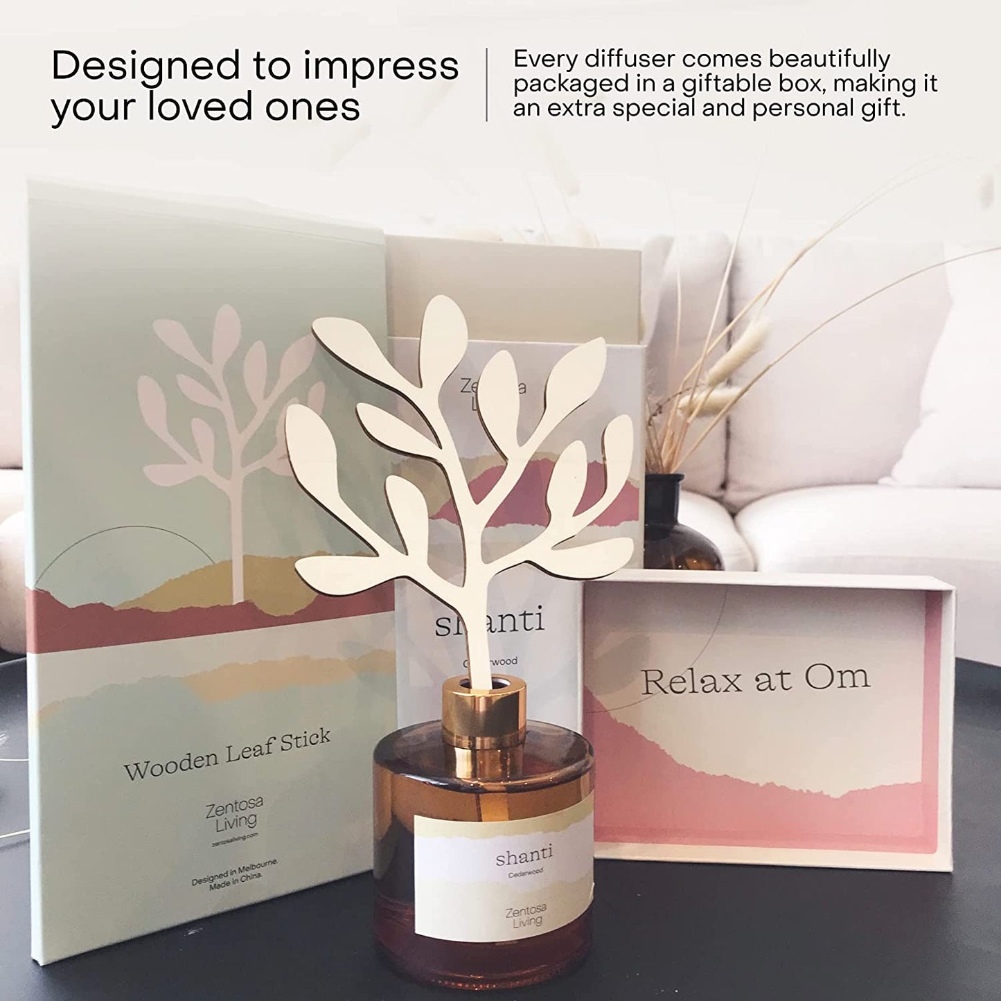 Zentosa Living Reed Diffusers