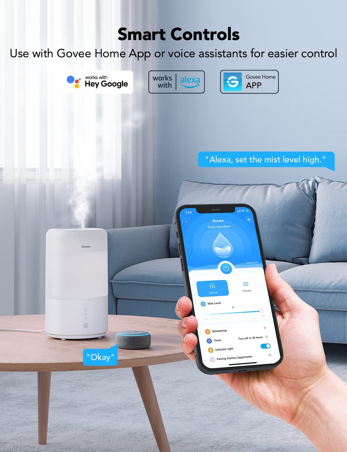 Govee Smart WiFi Humidifiers