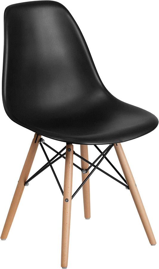 Elon Series Moss Plastic Chair